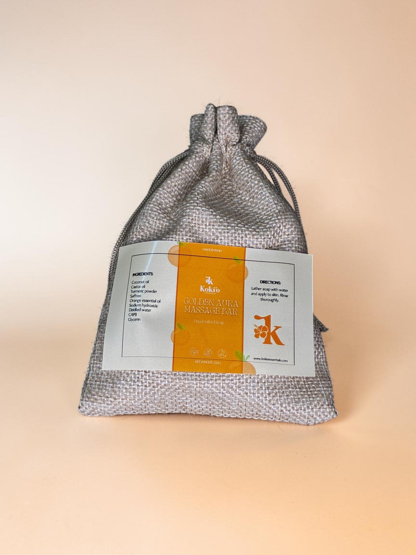 Golden Aura - Orange and Turmeric Soap
