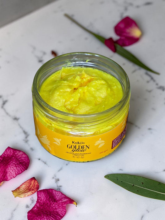 Golden Glow – Turmeric and Sandalwood Whipped Soap