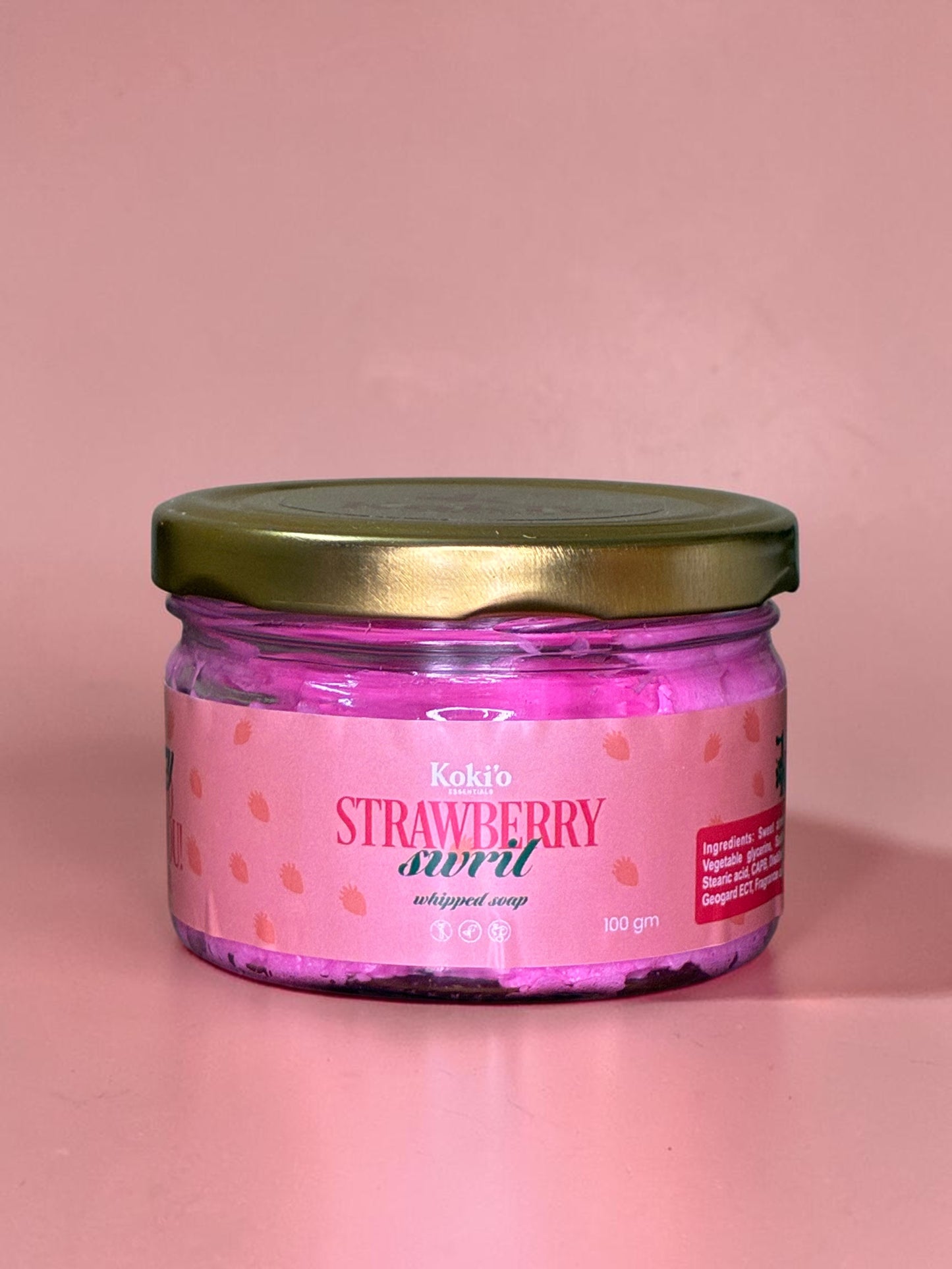 Strawberry Swirl – Whipped Soap