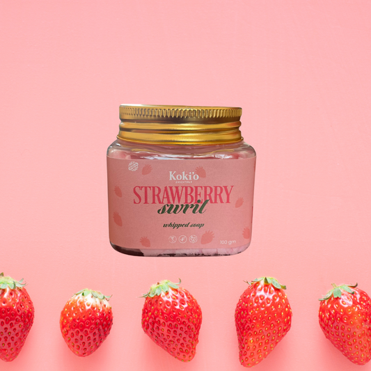 Strawberry Swirl – Whipped Soap